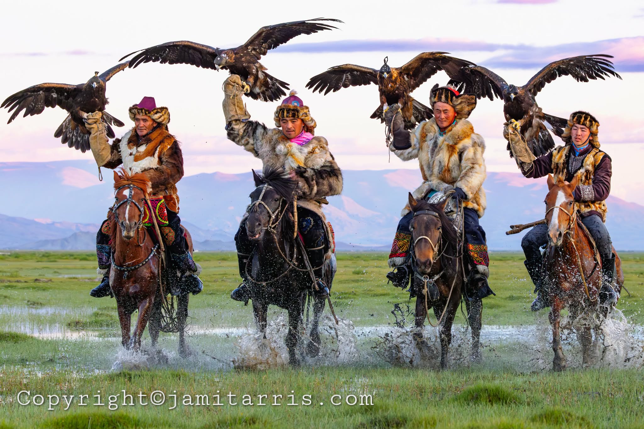 Group of Eagle Hunters