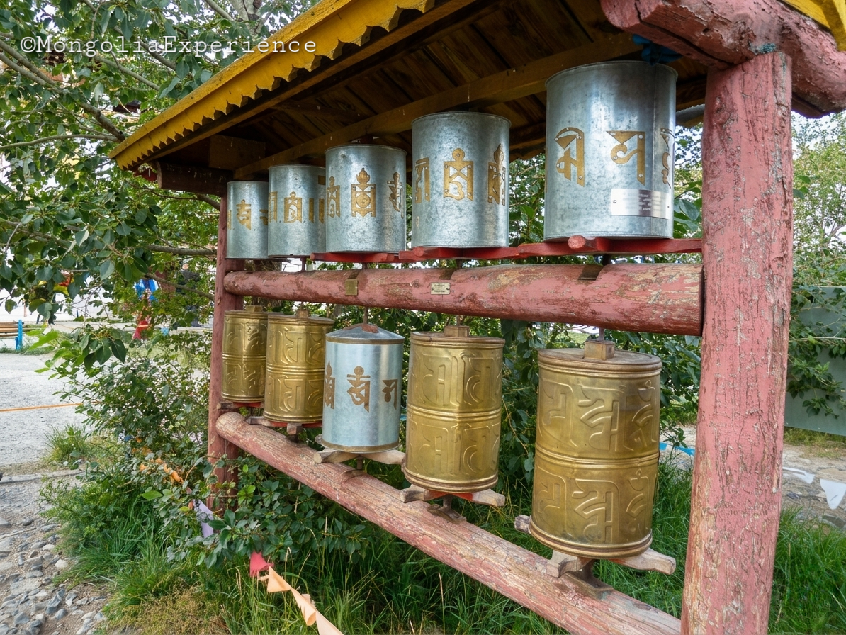 Prayer Wheels at Erdene Zuu Monastery