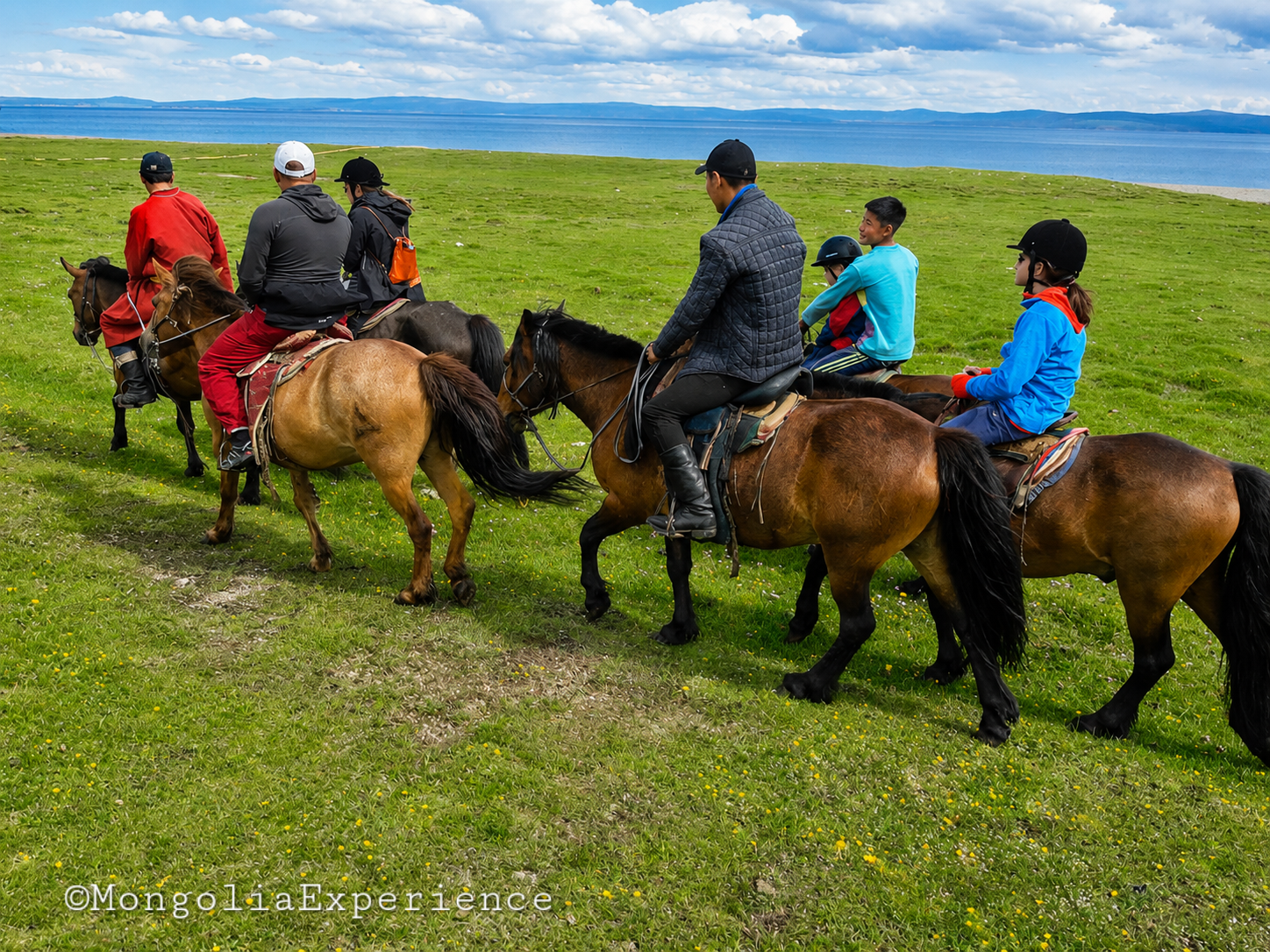 Horse Riding at Lake Khovsgol