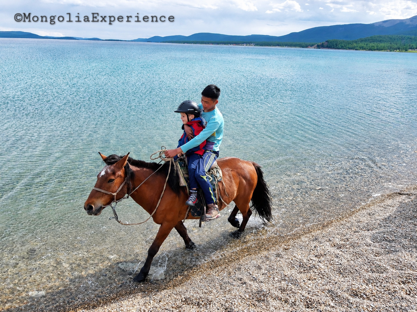 Horse Riding at Lake Khovsgol